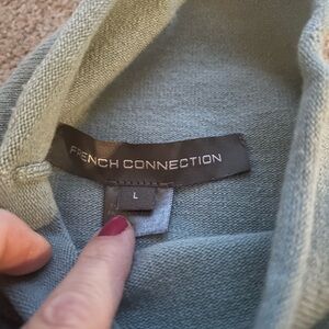 French Connection Green Cowl Neck Sweater